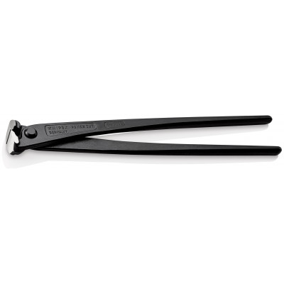Tenaille russe 300mm démultipliée noire - Tête polie - Capacité 3,8mm - KNIPEX | 99 10 300