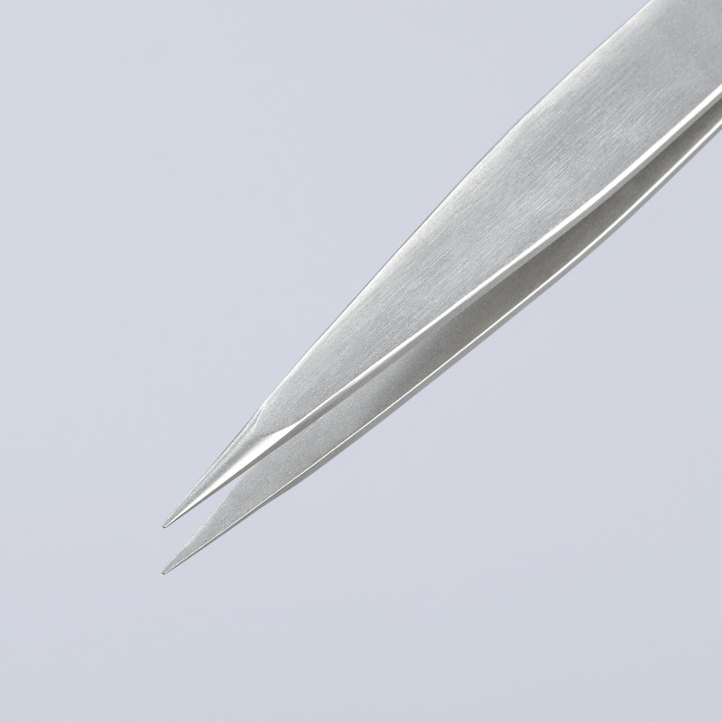 Brucelle de précision 120mm droite - Pointue - Acier inoxydable antimagnétique - KNIPEX | 92 22 06