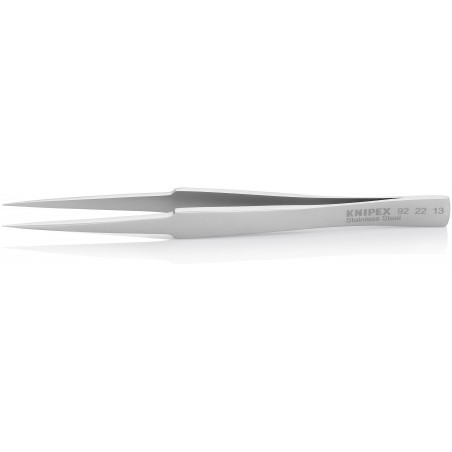 Brucelle de précision 135mm droite - Ultrafine - Acier inoxydable antimagnétique - KNIPEX | 92 22 13