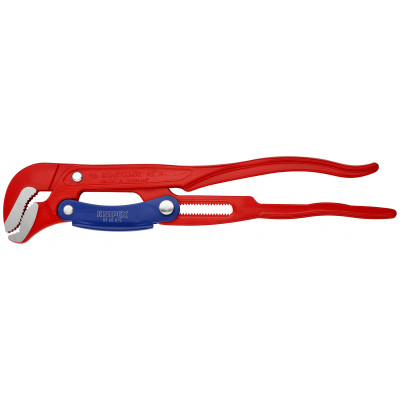 Clé serre-tubes 420mm à mâchoires en "S" - Réglage par bouton - Capacité 60mm - KNIPEX | 83 60 015