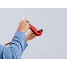 Coupe-tubes TubiX® système QuickLock - Ø 6-35 mm épaisseur max 2 mm - Sur carte - KNIPEX | 90 31 02 BK