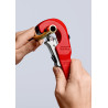 Coupe-tubes TubiX® système QuickLock - Ø 6-35 mm épaisseur max 2 mm - Sur carte - KNIPEX | 90 31 02 BK