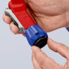 Coupe-tubes TubiX® système QuickLock - Ø 6-35 mm épaisseur max 2 mm - Sur carte - KNIPEX | 90 31 02 BK