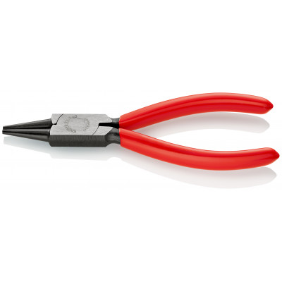 Pince à becs courts et ronds - 140mm - Gainage PVC - Tête polie - KNIPEX | 22 01 140