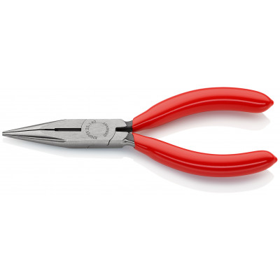 Pince à becs demi-ronds 140mm avec tranchant - Gainage PVC - KNIPEX | 25 01 140