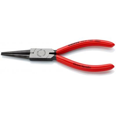 Pince à becs longs ronds 160mm - Gainage PVC - Tête polie - KNIPEX | 30 31 160