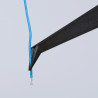 Pince brucelle en plastique 115mm ESD extrémités coudées - KNIPEX | 92 09 03 ESD