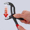 Pince multiprise Cobra® QuickSet 250mm - Gainge PVC - KNIPEX | 87 21 250