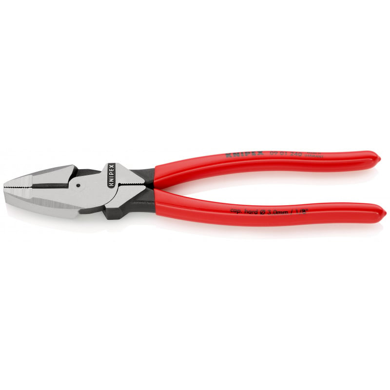 Pince universelle "Linesman's" 240mm - Gainage PVC - KNIPEX | 09 01 240