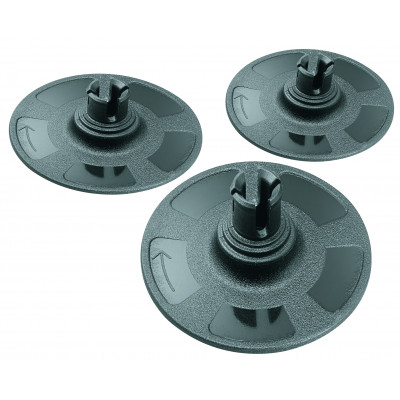 3 Plateaux de ponçage EasyCurv - BOSCH | 2 609 256 F54