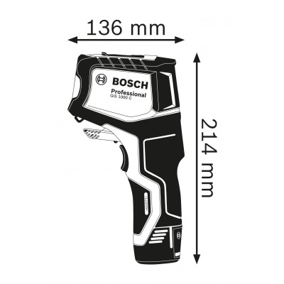 Détecteur thermique GIS 1000 C boite carton - BOSCH | 0 601 083 300