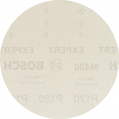 5 disques abrasifs excentriques bois et peinture net M480 EXPERT Ø125 G120 - BOSCH | 2 608 900 673