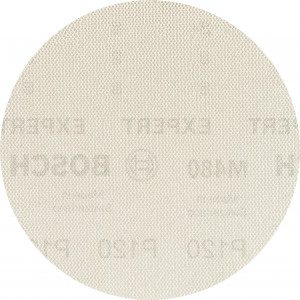 5 disques abrasifs excentriques bois et peinture net M480 EXPERT Ø125 G120 - BOSCH | 2 608 900 673