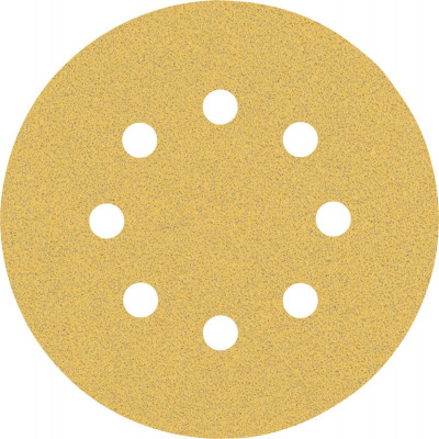 50 Disques abrasifs excentriques bois et peinture C470 EXPERT 125mm 8 trous G80 - BOSCH | 2 608 900 910