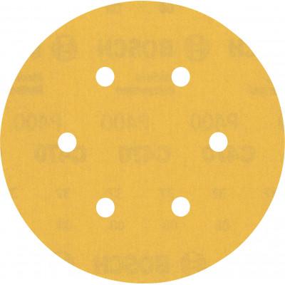 50 Disques abrasifs excentriques bois et peinture C470 EXPERT 150 mm 6t G400 - BOSCH | 2 608 900 925