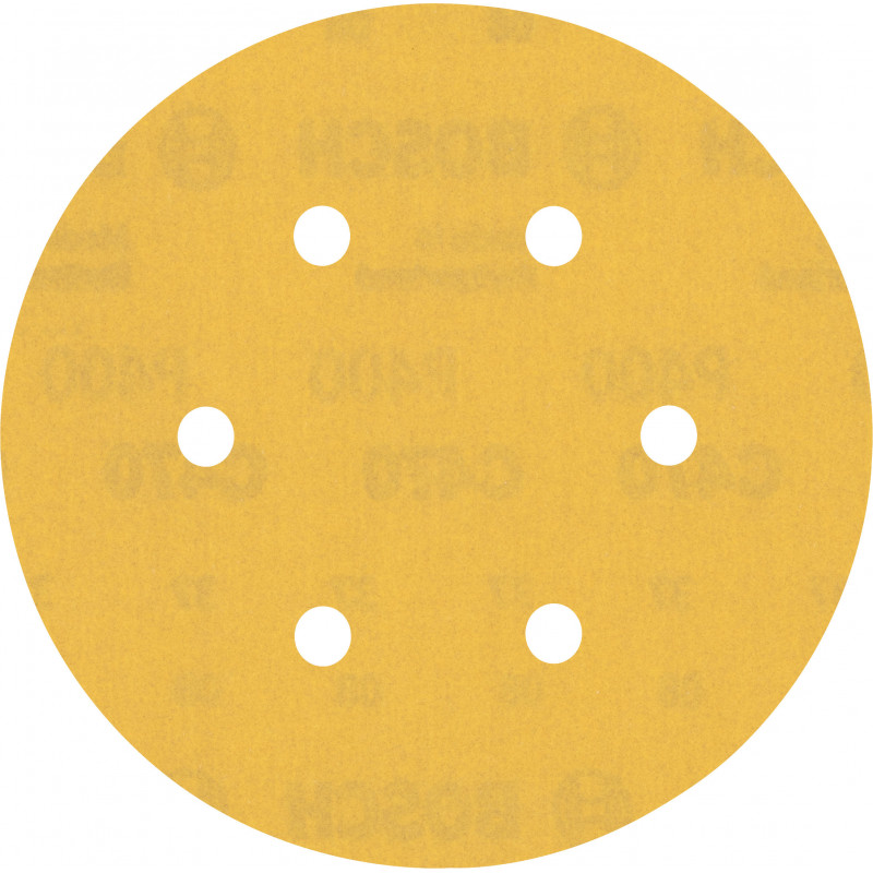 50 Disques abrasifs excentriques bois et peinture C470 EXPERT 150 mm 6t G400 - BOSCH | 2 608 900 925