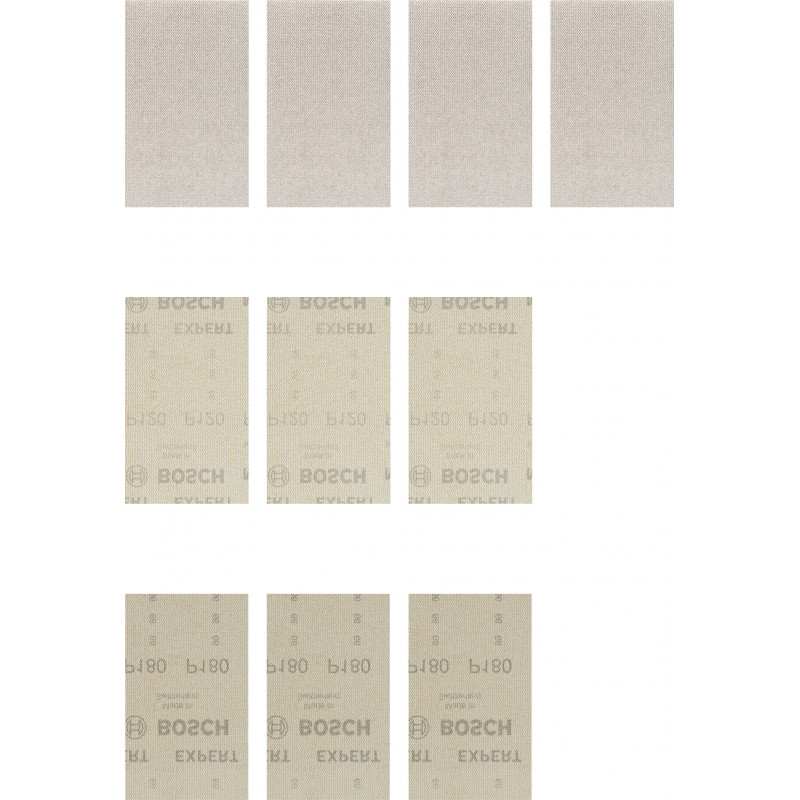 Boîte d'abrasifs réticulés Expert M480 80 x 133 mm 10 pces - BOSCH | 2 608 901 205