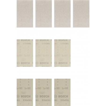 Boîte d'abrasifs réticulés Expert M480 80 x 133 mm 10 pces - BOSCH | 2 608 901 205