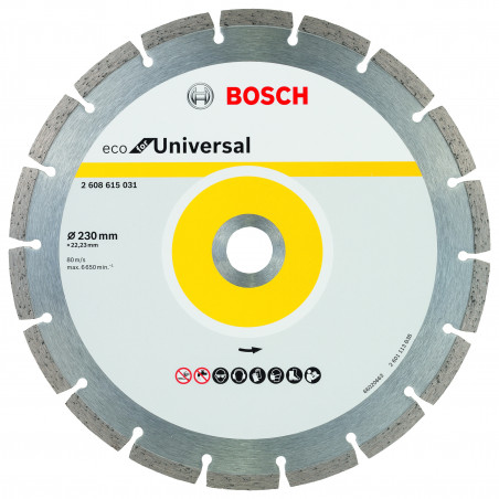 10 Disqu Diama Univers BOSCH 230X22,23X7 - BOSCH | 2 608 615 044