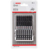 Kit 8 Embouts qualité Impact double tête 4xT20 4xT25 110mm - BOSCH | 2 608 522 349