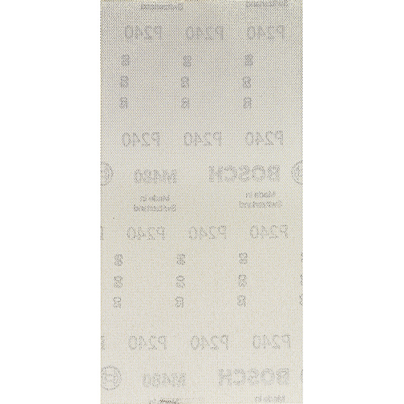 10 feuilles abrasives rectangul. bois et peinture net M480 EXPERT 115X230mm G240 - BOSCH | 2 608 900 767