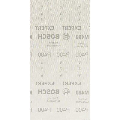 10 feuilles abrasives rectangul. bois et peinture net M480 EXPERT 115X230mm G400 - BOSCH | 2 608 900 769