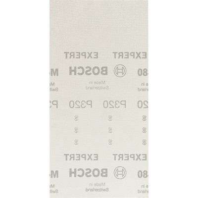 50 feuilles abrasives rectangul. bois et peinture net M480 EXPERT 115X230mm G320 - BOSCH | 2 608 900 774