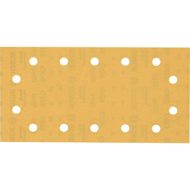 50 feuilles abrasives rectangulaire bois et peinture C470 EXPERT 115x230mm G400 - BOSCH | 2 608 900 950
