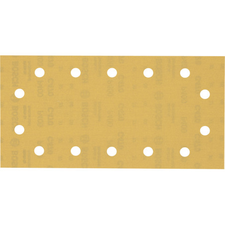 50 feuilles abrasives rectangulaire bois et peinture C470 EXPERT 115x230mm G400 - BOSCH | 2 608 900 950