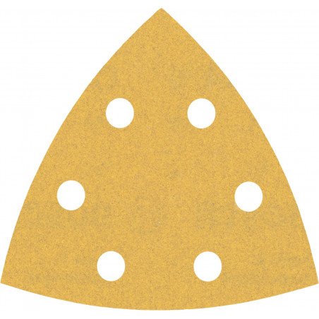 50 feuilles abrasives delta bois et peinture 93mm 6 trous G180 - BOSCH | 2 608 900 931