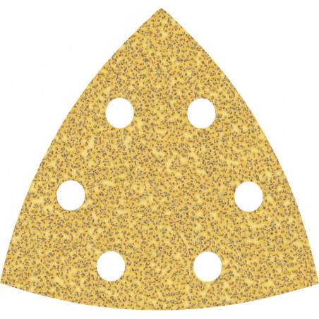 50 feuilles abrasives delta bois et peinture 93mm 6 trous G40 - BOSCH | 2 608 900 926