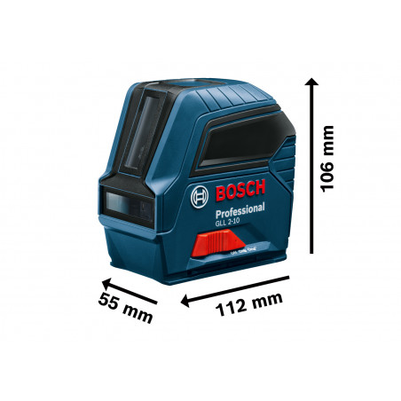 Laser d'intérieur GLL 2-10 - BOSCH | 0 601 063 L00