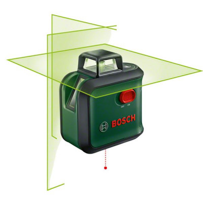 Niveau laser GLL 3-80CG - faisceau vert + Support BM1 - 0601063T00 BOSCH