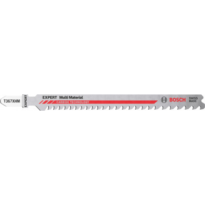 3 Lames scie sauteuse EXPERT Carbure Multimaterial 132mm T367XHM - BOSCH | 2 608 900 560