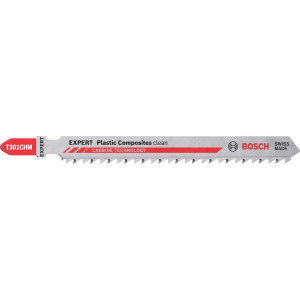 3 Lames scie sauteuse EXPERT Carbure Plastiques composites 117mm T301CHM - BOSCH | 2 608 900 566