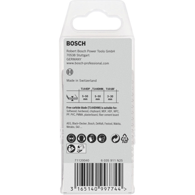 Coffret 14+1 lames scie sauteuse spécial bois - BOSCH | 2 607 011 436
