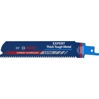 10 Lames scie sabre EXPERT Carbure Endurance Métal 150 mm S955CHC - BOSCH | 2 608 900 367