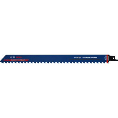 3 Lames scie sabre EXPERT Carbure Béton cellulaire 300mm S1241HM - BOSCH | 2 608 900 411