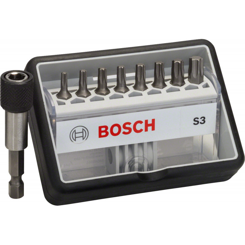 Set 8 emb torx 25 mm extra dur + 1 - BOSCH | 2 607 002 562