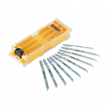 Coffret Plastique de 10 Lames Xpc Hcs Bim Pour Bois - Dewalt | DT2296