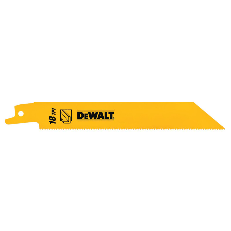 Lame de Scie Sabre Bim Pour La Coupe Du Métal 152mm - Dewalt | DT2384