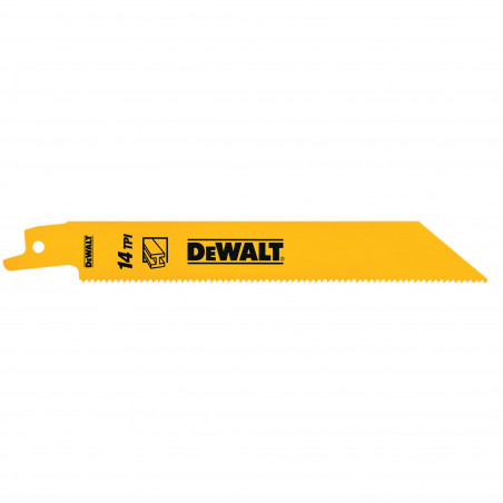 Lame de Scie Sabre Bim Pour La Coupe Du Métal 152mm - Dewalt | DT2361