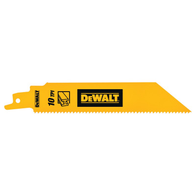 Lame de Scie Sabre Bim Pour La Coupe Du Métal 152mm/10TPI - Dewalt | DT90384