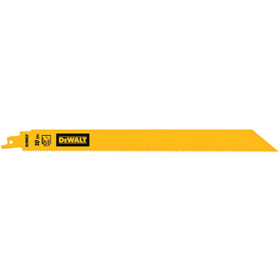Lame de Scie Sabre Bim Pour La Coupe Du Métal 304mm / 10TPI - Dewalt | DT90389
