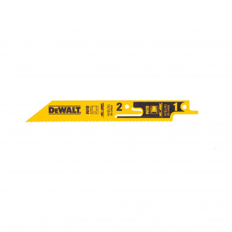 Lame de Scie Sabre Sécable Bim Pour La Coupe Du Métal 152mm - Dewalt | DT2417