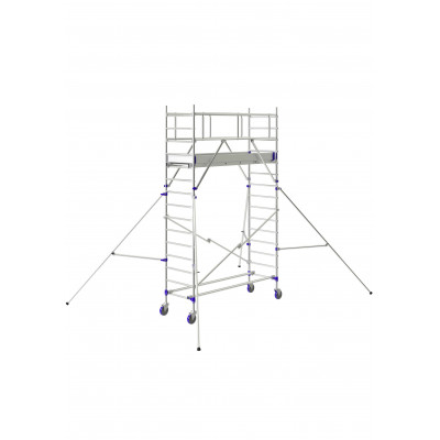 Echafaudages roulants aluminium Totem 2 line 250 plancher 250 plancher 5,90m Tubesca-Comabi | 22403760