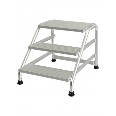 Marchepieds et repose-pied aluminium 5 marches Tubesca-Comabi | 02379835