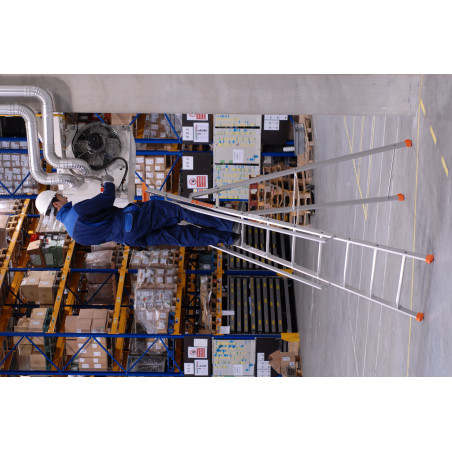 Marchepieds pro avec rampes 10 marches Tubesca-Comabi | 02370010