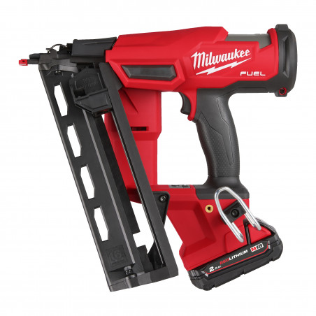 M18 FN16GA-202X Cloueur de finition FUEL, 18V, 16 Gauge, 2Ah, HD Box Milwaukee | 4933478092