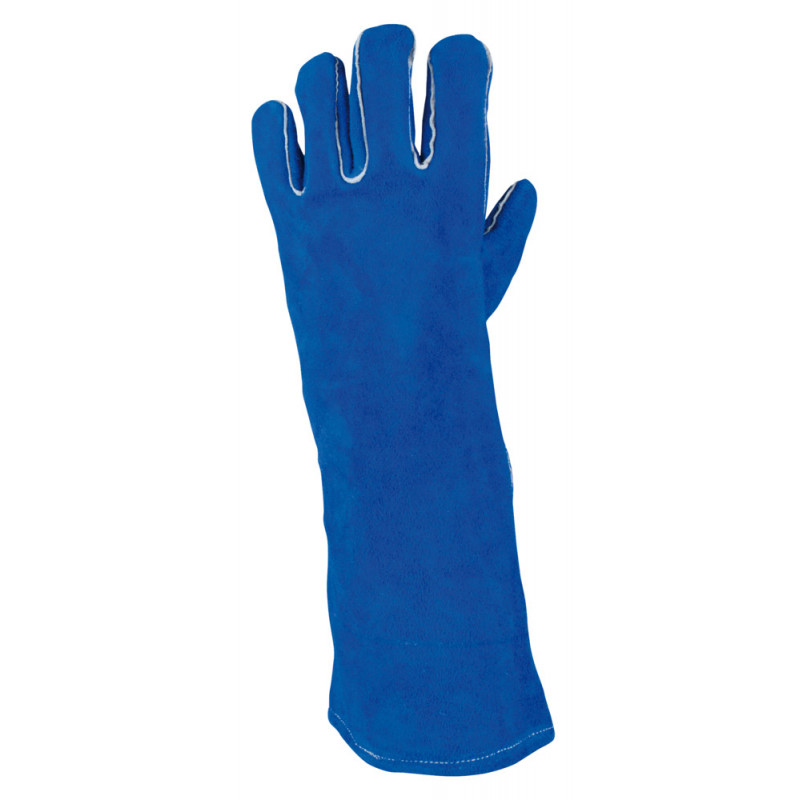 Gants de protection longs en cuir pour soudeur, XXL KS Tools | 985.7041